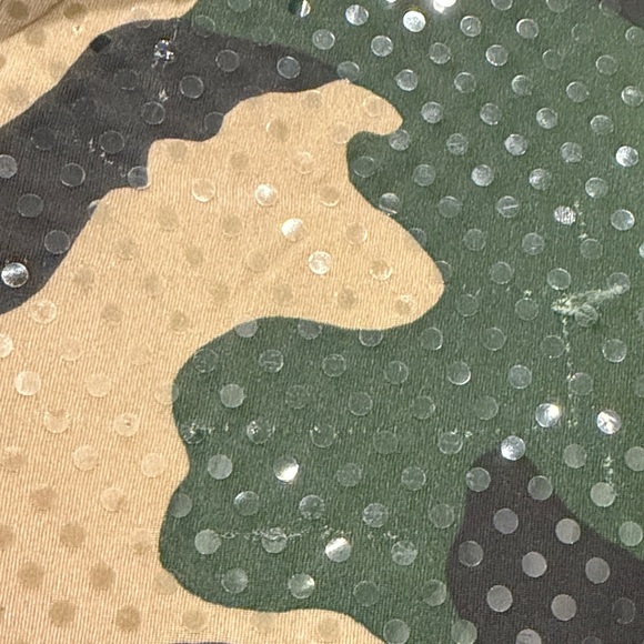 Camo Sequin Figure Skating Dress - Picture 5 of 6